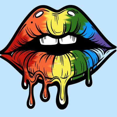 lips that look realistic and drip