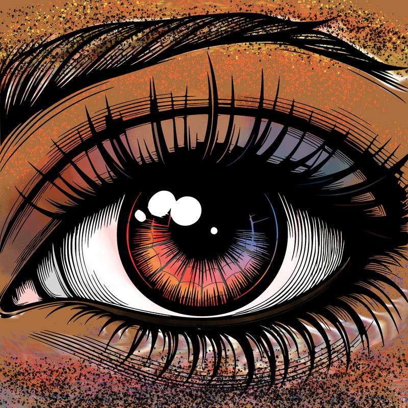 realistic eye
