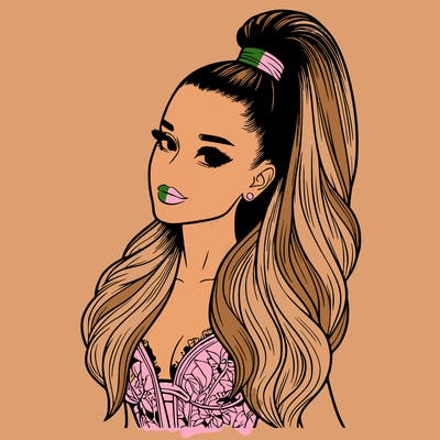ariana grande realistic