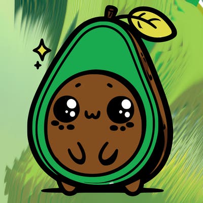 cute avocado