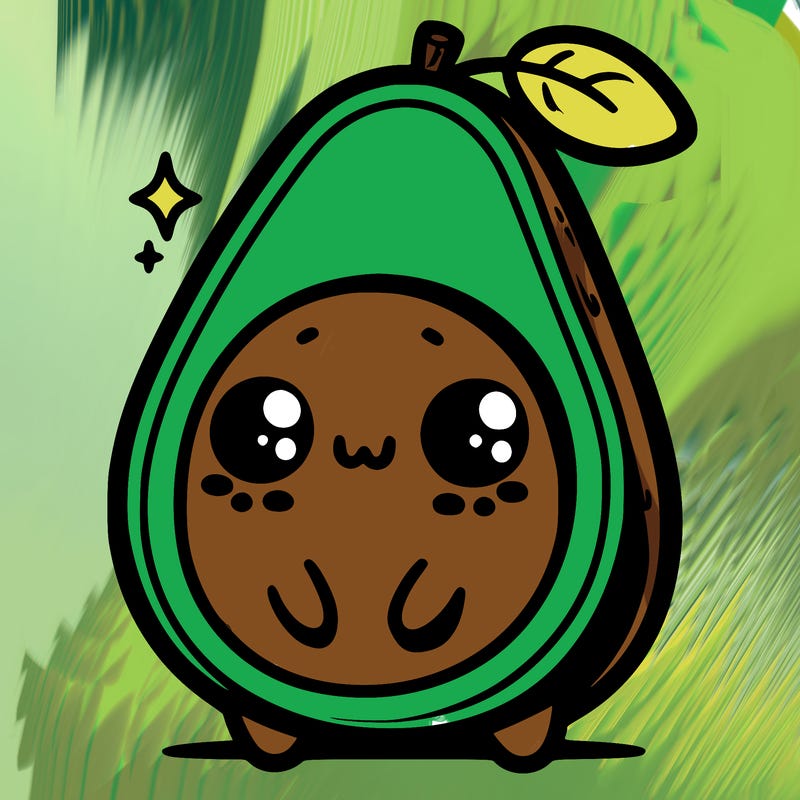 cute avocado