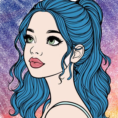 beautiful realistic girl