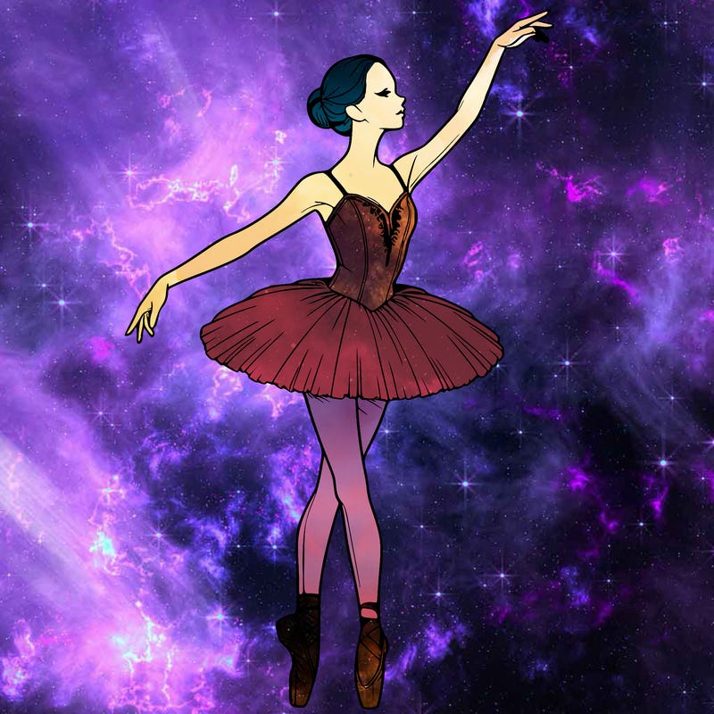 realistic ballerina