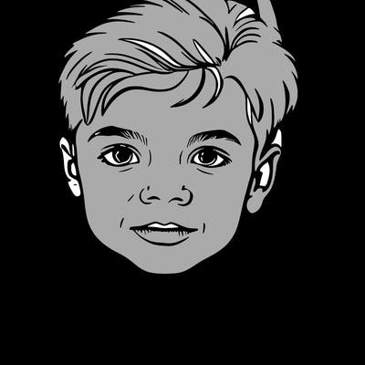 boy looking at me