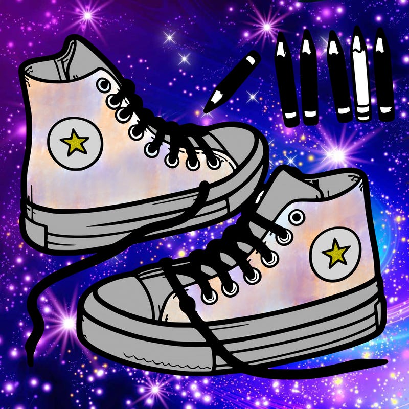 make converse high top shoes