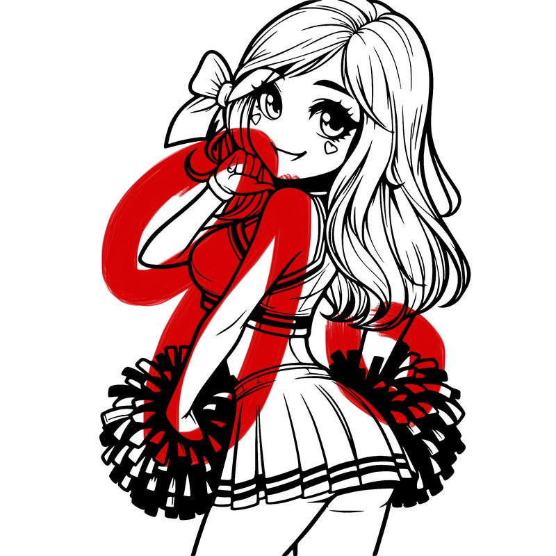 realistic cheerleader