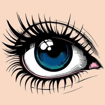 realistic eye