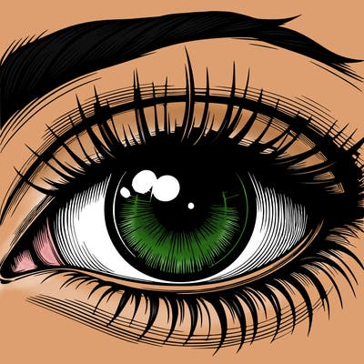 realistic eye