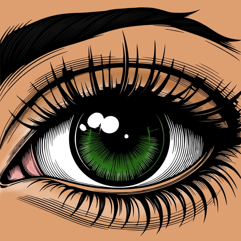 realistic eye