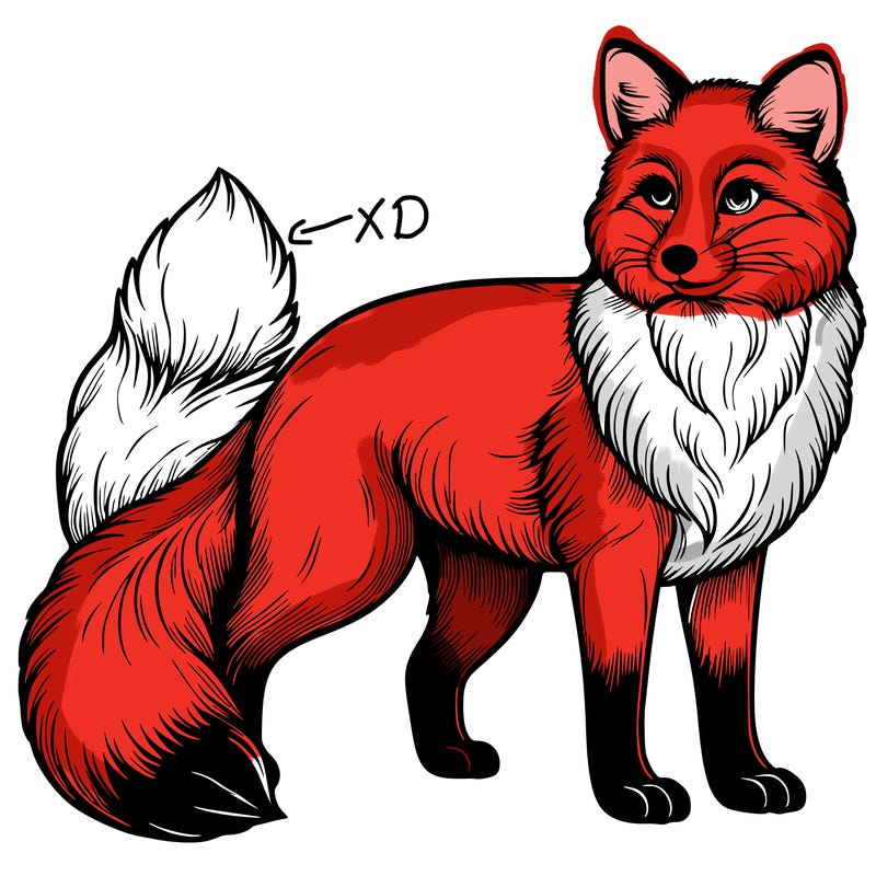 realistic fox