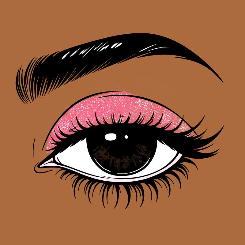 eye closed realistic