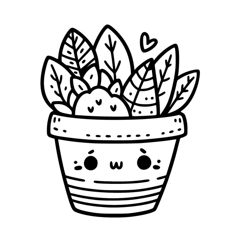 cute plant pot