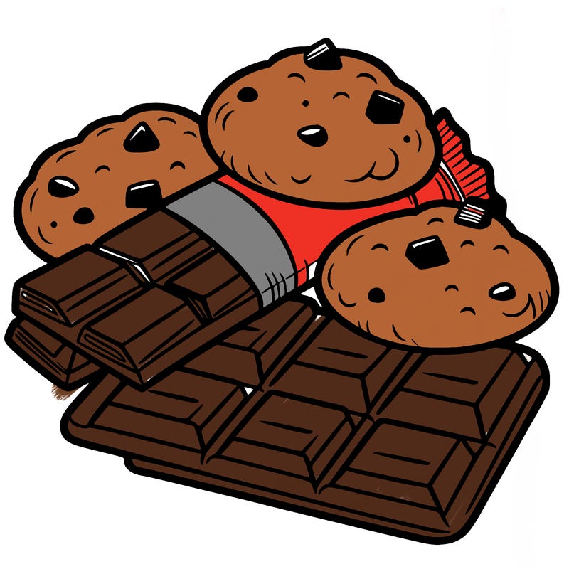 cookies and chocolate