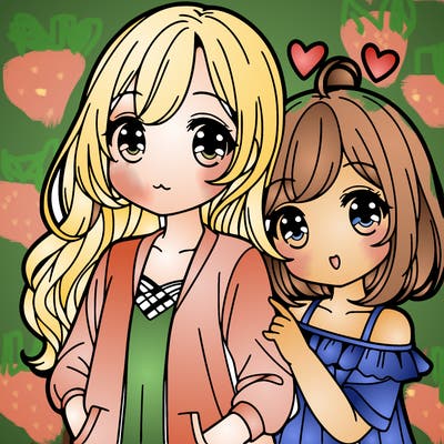 a girl with a girl