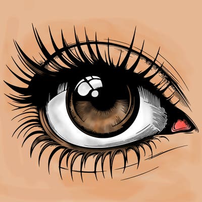 realistic eye