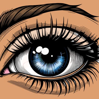 realistic eye