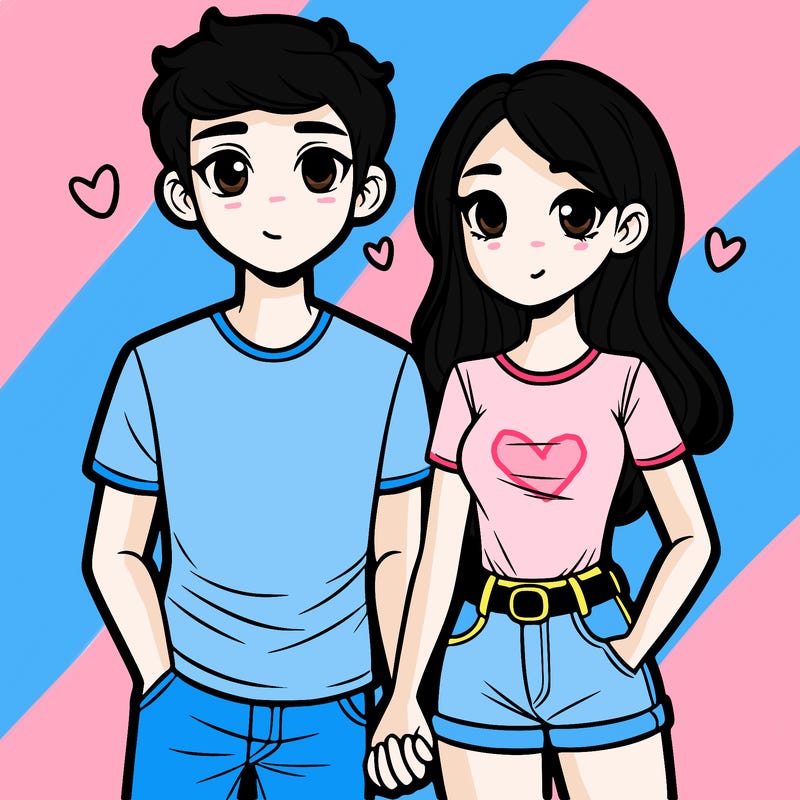 boyfriend and girlfriend