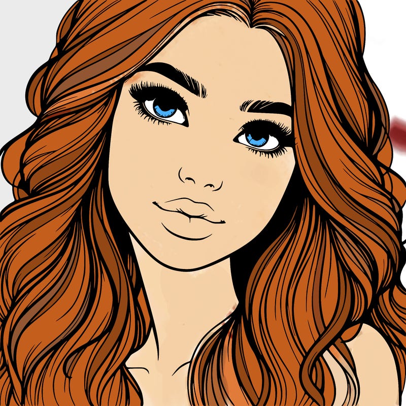 beautiful realistic girl