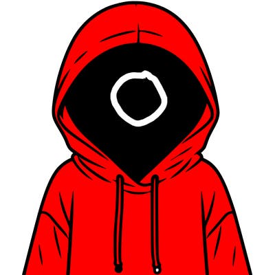 faceless girl in hoodie