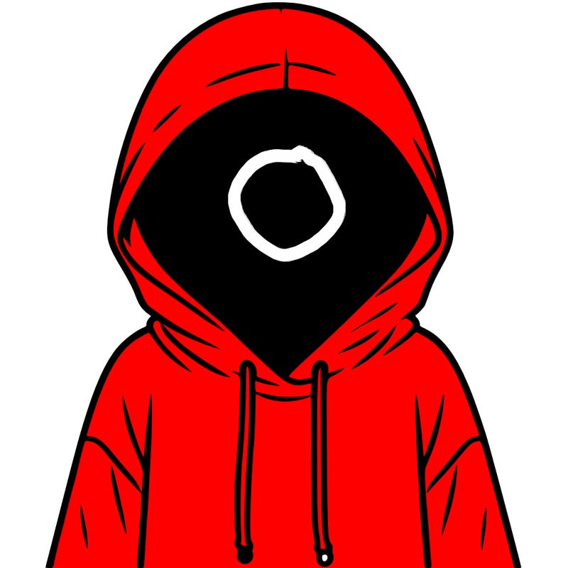 faceless girl in hoodie