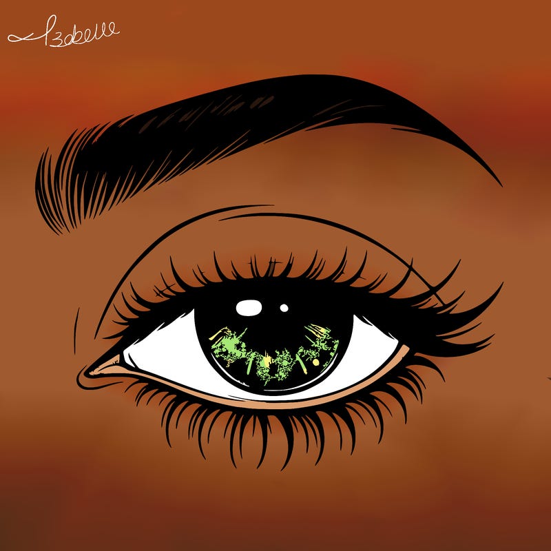 eye closed realistic