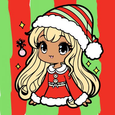 crismass girl