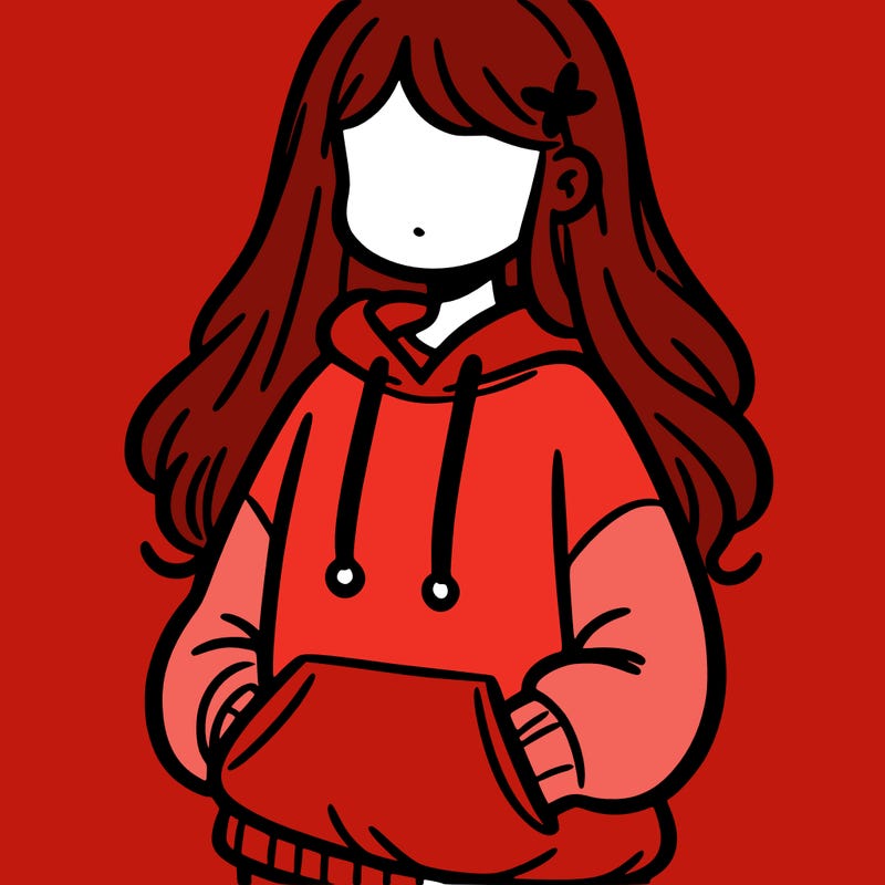 girl in sweatshirt