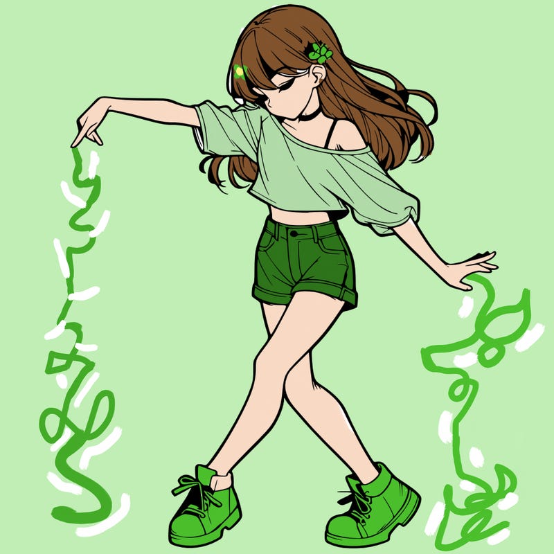 realistic girl danceing