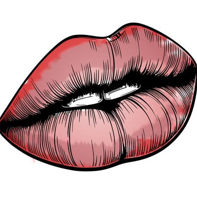 realistic lips
