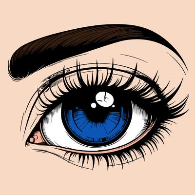 realistic eye