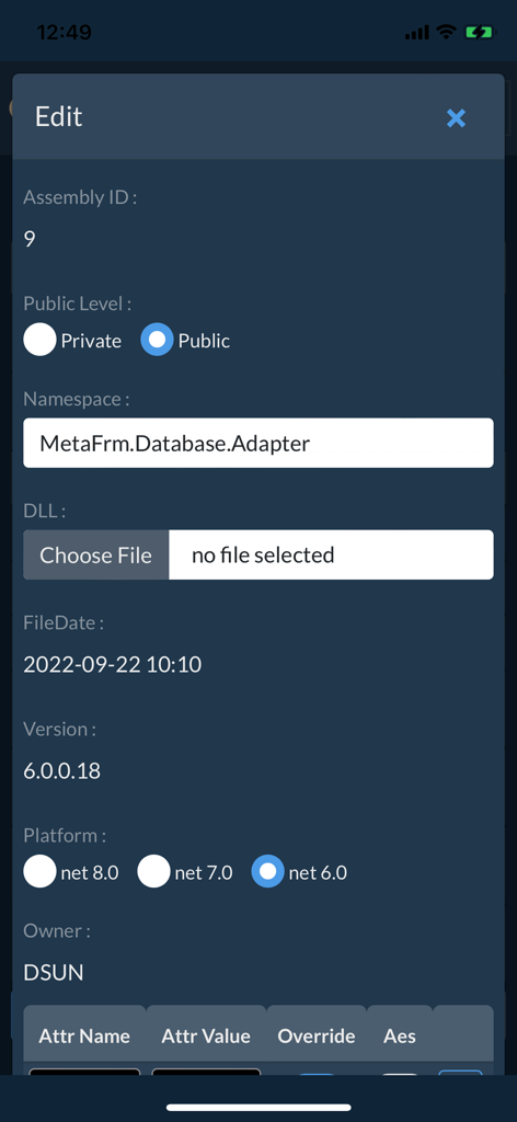Meta Framework Management - Developer Tools App | MWM