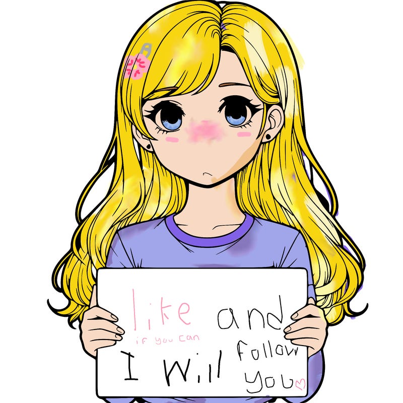 realistic girl holding a sign