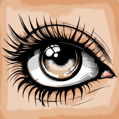 realistic eye