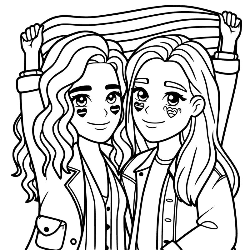 lgbtq+  couple girls