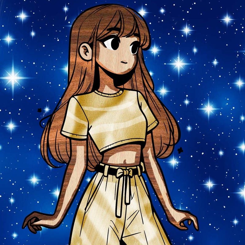 girl in a cute crop top