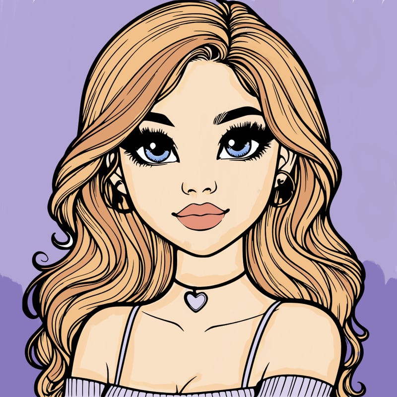 realistic pretty girl