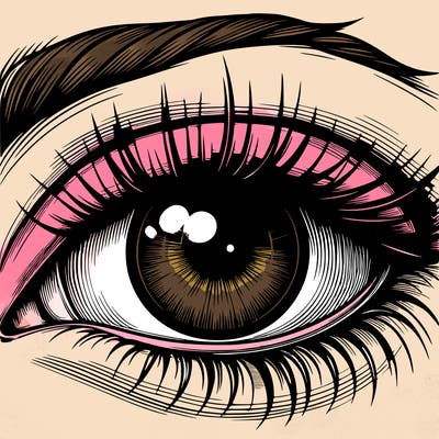 realistic eye