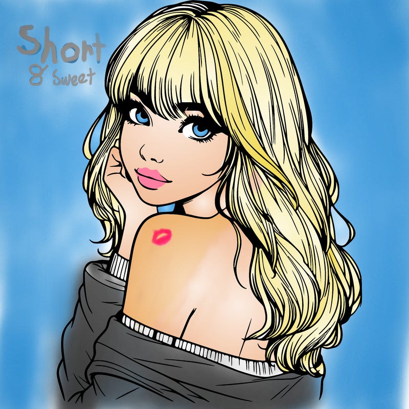 realistic girl with bangs looking over her shoulder