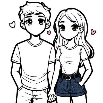 boyfriend and girlfriend