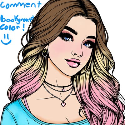 detailed realistic girl