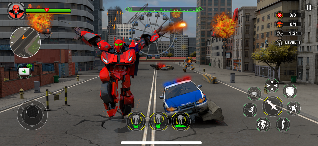 Monster Hero Fight City Rescue - Games App | MWM