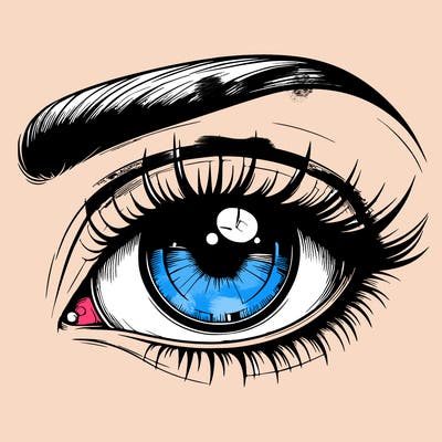 realistic eye