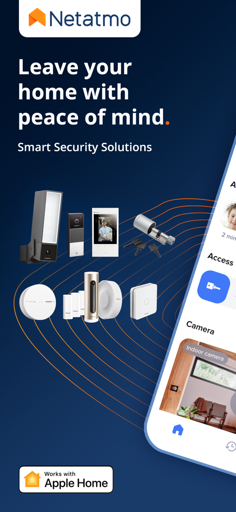 Netatmo Home and Security App mit intelligenten Kameras und Sicherheitsgeräten