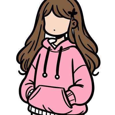 girl in sweatshirt