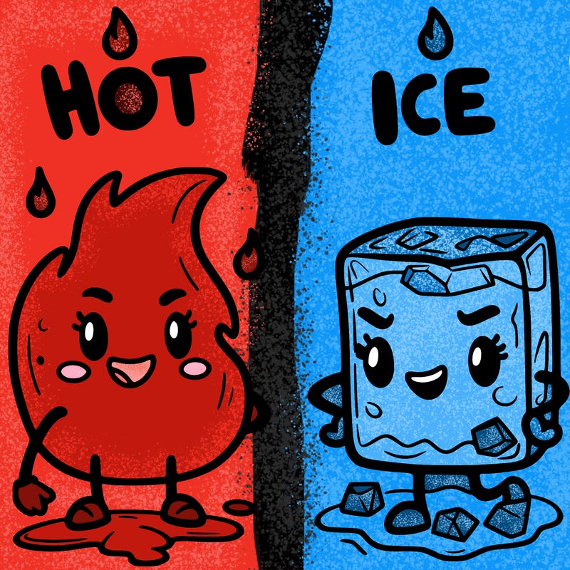 hot and ice