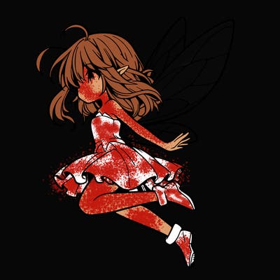 manga fairy flying