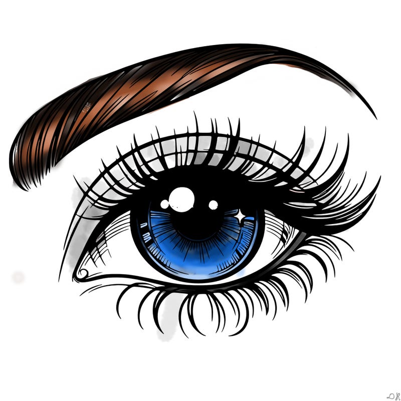 a beautiful eye