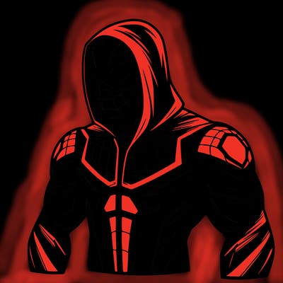 cool realistic deadpool warrior