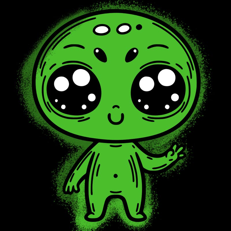 alien cute