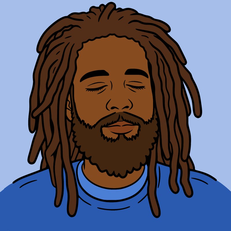 man dreads